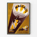 Plakat vintage Magsalyl - Retro dekoracja ścienna medyczna