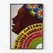 Plakat z vintage koncertu Mahalii Jackson z okazji Niedzieli Wielkanocnej