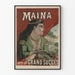 Plakat Vintage Maina będzie wielkim sukcesem