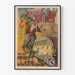 Plakat vintage Domu na Pont-Neuf w Paryżu dekoracja ścienna