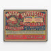 Plakat vintage Maison Universelle Maubé Aîné - Dekoracja ścienna retro — oprawiony obraz na ścianie