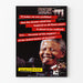 Plakat ścienny Mandela odwiedza Amerykę - historyczna dekoracja plakatowa 1990