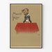 Plakat vintage Marcell Salzer Teatr Berlin