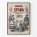 Plakat vintage Marco Spada Opera Komiczna w 3 aktach