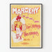 Plakat w stylu secesyjnym vintage Margery lub The Girl That I Adore