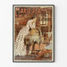 Plakat vintage Marie-Jeanne, kobieta ludu - Retro dekoracja ścienna