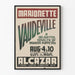 Plakat vintage Marionetka Vaudeville - Dekoracja ścienna teatr