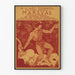 Plakat vintage Marsyas dekoracyjny do dekoracji ściennej