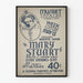 Plakat Teatr Vintage Mary Stuart - Dekoracja Ścienna Artystyczna