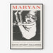Plakat wystawy Maryan 1964 - Galerie David Stuart Los Angeles