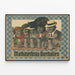 Plakat Vintage Mathäserbräu Bierhallen - Dekoracja ścienna w stylu retro — oprawiony obraz na ścianie