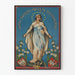 Wintage religijny plakat Niepokalane Poczęcie 1854-1904
