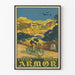 Plakat vintage Cycles & Motos Armor - Critérium des Aiglons 1925