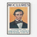 Plakat Portret Abrahama Lincolna do magazynu McClure's