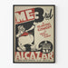 Plakat vintage ME 3rd Alcazar - Dekoracja ścienna teatr komediowy