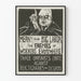 Plakat polityczny vintage do dekoracji ściennej robotniczej