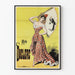 Vintage plakat Melle Duclerc - Elegancka dekoracja ścienna w stylu secesyjnym