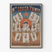 Plakat vintage Melle Louisa Yamed Tancerka z Przemianami