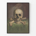 Plakat Głowa Śmierci Memento Mori do dekoracji ściennej