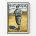 Plakat vintage baseball Mercersburg 1903 dekoracja ścienna