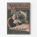 Vintage plakat Mercurius Amsterdam na ubezpieczenie od włamania