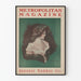 Plakat vintage Metropolitan Magazine - Numer styczeń 1902