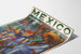 Plakat vintage Xochimilco Meksyk - Artystyczna dekoracja ścienna