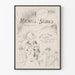 Plakat wystawy Michaela Biddle'a - Rysunki i akwarele 1965