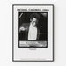 Plakat vintage Michael Caldwell Pianista dekoracja ścienna