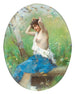 Odświeżenie przy fontannie - Émile-Auguste Pinchart — widok dzieła