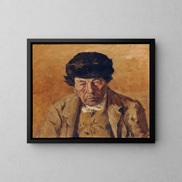 Le vieux garde Nocart - Émile Barau — oprawiony obraz na ścianie