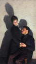 Cienie rzucane - Émile Friant — widok dzieła