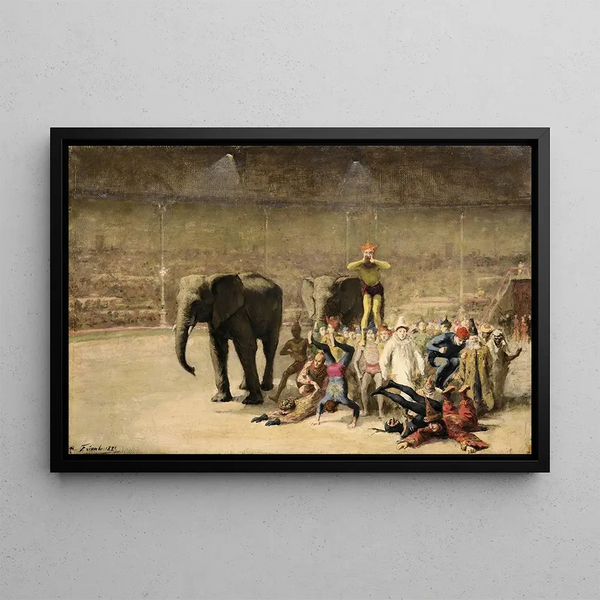 mile Friant - The Entrance of The Clowns.webp