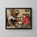 Le Repas frugal - Émile Friant — oprawiony obraz na ścianie