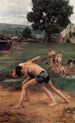 Walka - Émile Friant — widok dzieła