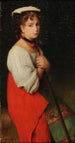 Bergère italienne - Émile Lévy — widok dzieła