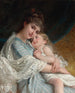 Czułe objęcie - Émile Munier — widok dzieła