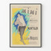 Plakat vintage Mimi, piosenka J. Mévisto i Gaston Maquis