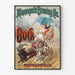 Plakat Vintage Minneapolis Brewing Co. Bock Bière
