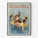 Plakat Vintage Spectacular Burlesque Miss Nowy Jork Jr