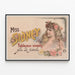 Plakat Vintage Miss Sidney Tablice Żywe Koniec Wieku — oprawiony obraz na ścianie