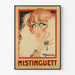 Plakat vintage Mistinguett 1925 do dekoracji ściennej w stylu retro
