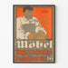 Plakat vintage meble August F. Schultze salon meblowy