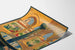 Plakat Vintage Fontanna Monreale w Palermo