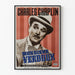Plakat vintage Monsieur Verdoux z Charlesem Chaplinem