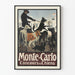 Plakat vintage Monte-Carlo Konkurs Psów - Dekoracja ścienna z motywem zwierzęcym