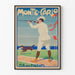 Plakat vintage Monte-Carlo Strzelanie do gołębi