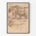 Plakat vintage Morituri sezon 1897-1898 dekoracja ścienna