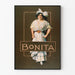 Plakat vintage Bonita Mortimer M. Theise do dekoracji ściennej