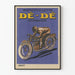 Plakat vintage Motocyklet Dé-Dé Courbevoie